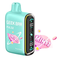 "Refresh your vape with the cool, crisp taste of GeekBar Pulse Peppermint B-Pop – the perfect mix of mint and fizz in every puff!